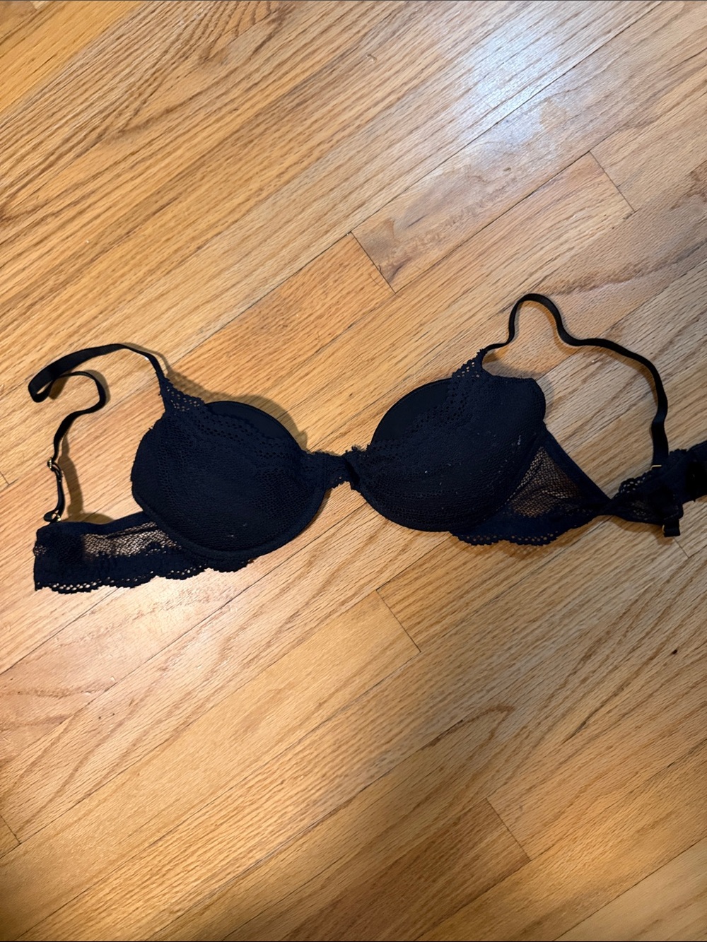 Pepper Black Lace Underwire Bra - Women Intimates